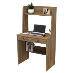 31.5" W Amaretto Computer Desk with 2 Drawers by Inval -EVERGLADE HOME Shop amaretto inval computer desks cc 8701 40 1000