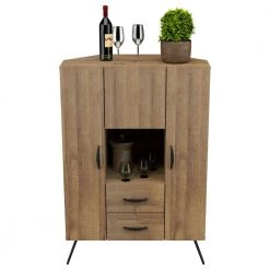 2-Door Amaretto Buffet Cabinet by Inval -EVERGLADE HOME Shop amaretto inval sideboards buffet tables gm 1440 c3 1000