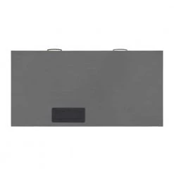 Del Mar 48 in. Rectangular Antique White and Grey 2-Drawer Computer Desk with Fingerprint Lock by Martin Svensson Home -EVERGLADE HOME Shop antique white and grey martin svensson home computer desks 7102901 a0 1000