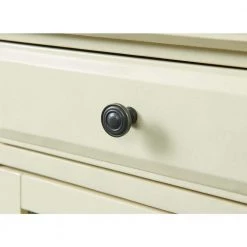 Elegant 16 in. Antique White Chairside End Table with Power by Martin Svensson Home -EVERGLADE HOME Shop antique white martin svensson home end side tables 810073 76 1000