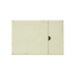 Elegant 16 in. Antique White Chairside End Table with Power by Martin Svensson Home -EVERGLADE HOME Shop antique white martin svensson home end side tables 810073 a0 1000