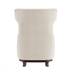 Davi Beige Textured Upholstery Tufted Back Wingback Chair by EVERGLADE HOME 12 Davi Beige Textured Upholstery Tufted Back Wingback Chair by EVERGLADE HOME -EVERGLADE HOME Shop beige everglade home accent chairs lx 1217f4s 4f 1000