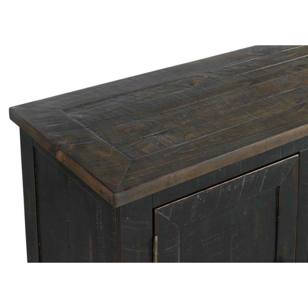 Monterey 60 in. Black and Brown TV Stand with 1-Drawer Fits TV's up to 65 in. by Martin Svensson Home 9 Monterey 60 in. Black and Brown TV Stand with 1-Drawer Fits TV's up to 65 in. by Martin Svensson Home - Image 9