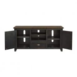 Monterey 60 in. Black and Brown TV Stand with 1-Drawer Fits TV's up to 65 in. by Martin Svensson Home 12 Monterey 60 in. Black and Brown TV Stand with 1-Drawer Fits TV's up to 65 in. by Martin Svensson Home -EVERGLADE HOME Shop black and brown martin svensson home tv stands 909802 77 1000