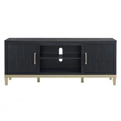 Manhattan 70 in. Black Coffee Ash TV Stand Fits TV's Up to 75 in. with Storage by Martin Svensson Home -EVERGLADE HOME Shop black coffee ash martin svensson home tv stands 910188 1f 1000