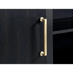 Manhattan 70 in. Black Coffee Ash TV Stand Fits TV's Up to 75 in. with Storage by Martin Svensson Home -EVERGLADE HOME Shop black coffee ash martin svensson home tv stands 910188 44 1000