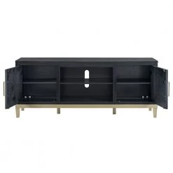 Manhattan 70 in. Black Coffee Ash TV Stand Fits TV's Up to 75 in. with Storage by Martin Svensson Home -EVERGLADE HOME Shop black coffee ash martin svensson home tv stands 910188 77 1000