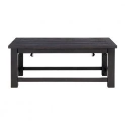 Space Saver 50 in. Black Coffee Rectangular Solid Wood Coffee Table with Lift Top by Martin Svensson Home -EVERGLADE HOME Shop black coffee martin svensson home coffee tables 899922 1f 1000