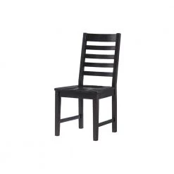 Napa Black Solid Wood Dining Chair (Set of 2) by Martin Svensson Home