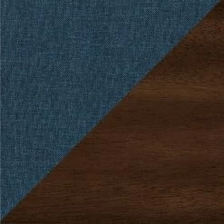 Clair Blue Mid-Century Fabric Upholstery Solid Wood Frame Accent Chair by EVERGLADE HOME 13 Clair Blue Mid-Century Fabric Upholstery Solid Wood Frame Accent Chair by EVERGLADE HOME -EVERGLADE HOME Shop blue everglade home accent chairs lx 1033f3s 1f 1000