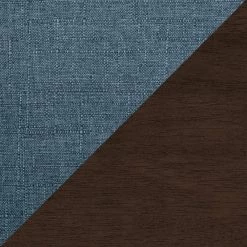 Bracco Blue Mid-Century Fabric Upholstery Solid Wood Rocking Chair by EVERGLADE HOME -EVERGLADE HOME Shop blue everglade home accent chairs lx 1034bu 1 1f 1000