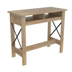 47.2 in. Width Rectangular Amaretto Pub-Table or Home office Desk by Inval
