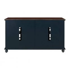 Palisades TV Stand, Catalina Blue with Coffee Top by Martin Svensson Home 12 Palisades TV Stand, Catalina Blue with Coffee Top by Martin Svensson Home -EVERGLADE HOME Shop catalina blue and coffee walnut martin svensson home tv stands 91006 66 1000