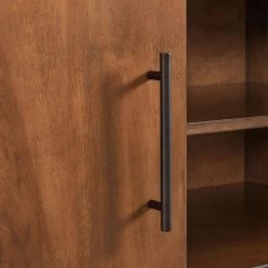 Mid Century Modern 60 in. Cinnamon TV Console, Fits Up to 65 in. TVs with Adjustable Shelves by Martin Svensson Home -EVERGLADE HOME Shop cinnamon martin svensson home tv stands 908018 fa 1000