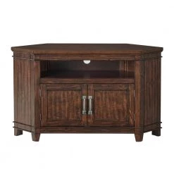 La Jolla 50 in. Coffee Walnut Corner TV Stand Fits TV's up to 55 in. by Martin Svensson Home