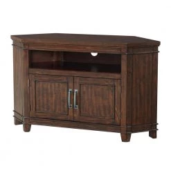 La Jolla 50 in. Coffee Walnut Corner TV Stand Fits TV's up to 55 in. by Martin Svensson Home -EVERGLADE HOME Shop coffee walnut martin svensson home tv stands 910137 c3 1000