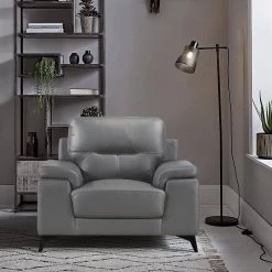 Argonne Dark Gray Leather Accent Chair by EVERGLADE HOME 13 Argonne Dark Gray Leather Accent Chair by EVERGLADE HOME -EVERGLADE HOME Shop dark gray everglade home accent chairs lx 9514dgy 1 31 1000