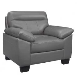 Metz Dark Gray Leather Accent Chair by EVERGLADE HOME 10 Metz Dark Gray Leather Accent Chair by EVERGLADE HOME -EVERGLADE HOME Shop dark gray everglade home accent chairs lx 9537dgy 1 c3 1000