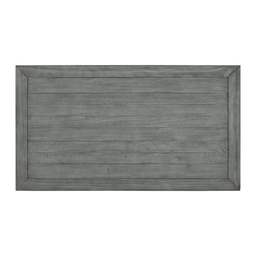 Beach House 50 in. Dove Grey Rectangular Solid Wood Coffee Table with 2 Drawers by Martin Svensson Home 3 Beach House 50 in. Dove Grey Rectangular Solid Wood Coffee Table with 2 Drawers by Martin Svensson Home - Image 3