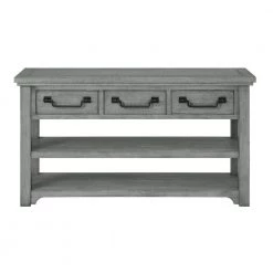 Beach House 55 in. Dove Grey Rectangular Solid Wood Sofa Console Table with Storage by Martin Svensson Home 11 Beach House 55 in. Dove Grey Rectangular Solid Wood Sofa Console Table with Storage by Martin Svensson Home -EVERGLADE HOME Shop dove grey martin svensson home console tables 860249 c3 1000