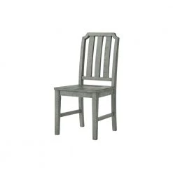 Beach House Dove Grey Solid Wood Dining Chair (Set of 2) by Martin Svensson Home