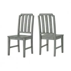 Beach House Dove Grey Solid Wood Dining Chair (Set of 2) by Martin Svensson Home 10 Beach House Dove Grey Solid Wood Dining Chair (Set of 2) by Martin Svensson Home -EVERGLADE HOME Shop dove grey martin svensson home dining chairs 5603933 c3 1000