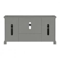 Beach House 65 in. Dove Grey Solid Wood TV Stand Fits up to 70 in. TV with Storage by Martin Svensson Home -EVERGLADE HOME Shop dove grey martin svensson home tv stands 909199 66 1000