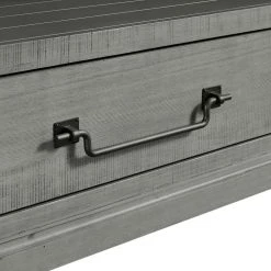 Beach House 65 in. Dove Grey Solid Wood TV Stand Fits up to 70 in. TV with Storage by Martin Svensson Home -EVERGLADE HOME Shop dove grey martin svensson home tv stands 909199 fa 1000