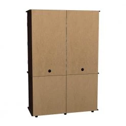 Espresso Armoire 70.9 in. H x 47.2 in. W x 19.9 in. D by Inval -EVERGLADE HOME Shop espresso inval armoires wardrobes am 30023 66 1000
