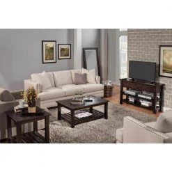 Barn Door 24 in. H Espresso Collection End Table by Martin Svensson Home 8 Barn Door 24 in. H Espresso Collection End Table by Martin Svensson Home -EVERGLADE HOME Shop espresso martin svensson home end side tables 890238 1f 1000