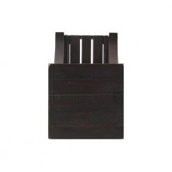 Barn Door 16 in. Espresso Chairside End Table with Power by Martin Svensson Home -EVERGLADE HOME Shop espresso martin svensson home end side tables 890278 44 1000