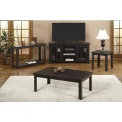 Ventura Espresso Wood TV Stand Fits TVs Up to 65 in. with Adjustable Shelves by Martin Svensson Home 17 Ventura Espresso Wood TV Stand Fits TVs Up to 65 in. with Adjustable Shelves by Martin Svensson Home -EVERGLADE HOME Shop espresso martin svensson home tv stands 909118 31 1000