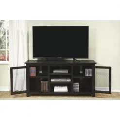 Ventura Espresso Wood TV Stand Fits TVs Up to 65 in. with Adjustable Shelves by Martin Svensson Home 16 Ventura Espresso Wood TV Stand Fits TVs Up to 65 in. with Adjustable Shelves by Martin Svensson Home -EVERGLADE HOME Shop espresso martin svensson home tv stands 909118 fa 1000