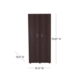 Espresso-Wengue Armoire by Inval -EVERGLADE HOME Shop espresso wengue inval armoires wardrobes am 2223 40 1000