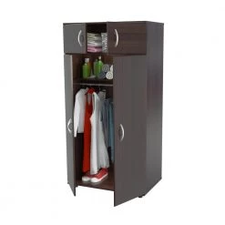 Espresso-Wengue Armoire by Inval -EVERGLADE HOME Shop espresso wengue inval armoires wardrobes am 2823 77 1000