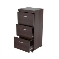 Espresso Wengue Filing Cabinet by Inval -EVERGLADE HOME Shop espresso wengue inval file cabinets ar 3x3r d4 1000