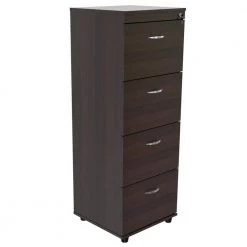 Espresso Wengue Filing Cabinet by Inval -EVERGLADE HOME Shop espresso wengue inval file cabinets ar 4x4r 77 1000