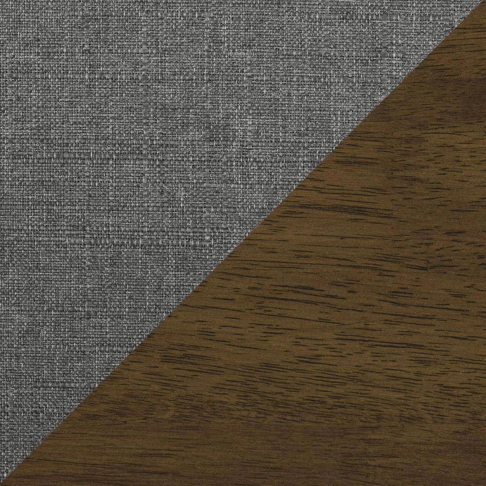 Amerllia Gray Fabric Upholstery Solid Wood Accent Chair by EVERGLADE HOME 6 Amerllia Gray Fabric Upholstery Solid Wood Accent Chair by EVERGLADE HOME - Image 6