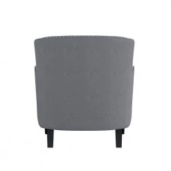 Madis Gray Velvet Tufted Back Accent Chair by EVERGLADE HOME 10 Madis Gray Velvet Tufted Back Accent Chair by EVERGLADE HOME -EVERGLADE HOME Shop gray everglade home accent chairs lx 1109gy 1 4f 1000
