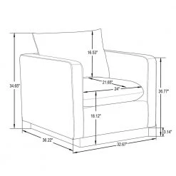 Nervo Modern Gold Frame Grey Leather Upholstered Accent Arm Chair With Removable cushions by Leisuremod 14 Nervo Modern Gold Frame Grey Leather Upholstered Accent Arm Chair With Removable cushions by Leisuremod -EVERGLADE HOME Shop grey leisuremod accent chairs ns32gr l 76 1000