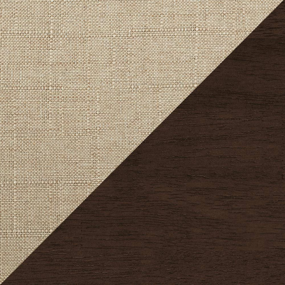 Bracco Light Brown Mid-Century Fabric Upholstery Solid Wood Rocking Chair by EVERGLADE HOME 6 Bracco Light Brown Mid-Century Fabric Upholstery Solid Wood Rocking Chair by EVERGLADE HOME - Image 6