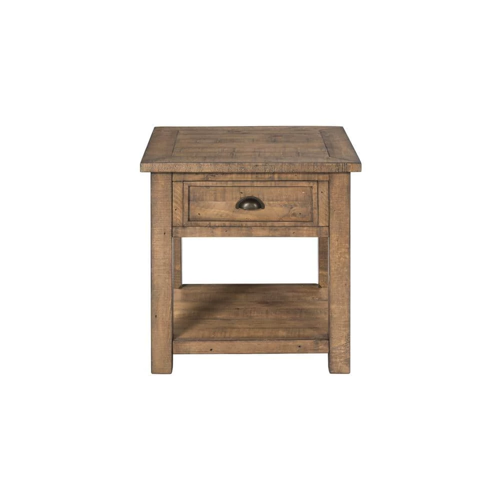 Reclaimed Natural 24 in. H Monterey End Table by Martin Svensson Home 1 Reclaimed Natural 24 in. H Monterey End Table by Martin Svensson Home