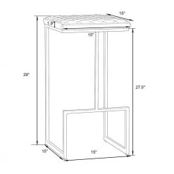 Quincy 29" Quilted Stitched Leather Gold Metal Bar Stool With Footrest in Olive Green by Leisuremod 16 Quincy 29" Quilted Stitched Leather Gold Metal Bar Stool With Footrest in Olive Green by Leisuremod -EVERGLADE HOME Shop olive green leisuremod bar stools qsg29g 76 1000