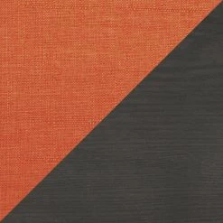 Ride Orange Textured Upholstery Solid Wood Antique Gray Finish Accent Chair by EVERGLADE HOME -EVERGLADE HOME Shop orange everglade home accent chairs lx 1103rn 1 1f 1000