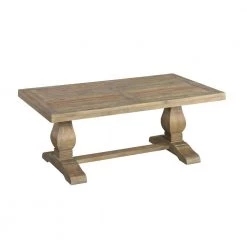 Napa 50 in. Reclaimed Natural Large Rectangle Wood Coffee Table with Pedestal Base by Martin Svensson Home 10 Napa 50 in. Reclaimed Natural Large Rectangle Wood Coffee Table with Pedestal Base by Martin Svensson Home -EVERGLADE HOME Shop reclaimed natural martin svensson home coffee tables 860124 c3 1000