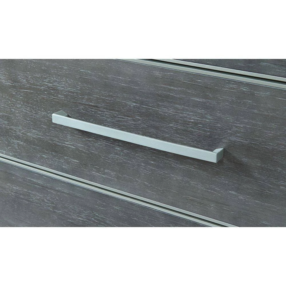 Memphis 2-Drawer Slate Grey Nightstand with Fingerprint Lock (29 in. H x 30 in. W x 18 in. D) by Martin Svensson Home 3 Memphis 2-Drawer Slate Grey Nightstand with Fingerprint Lock (29 in. H x 30 in. W x 18 in. D) by Martin Svensson Home - Image 3