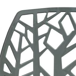 Cornelia Modern Spring Cut-Out Tree Design Stackable Dining Chair in Transparent Black by Leisuremod -EVERGLADE HOME Shop transparent black leisuremod dining chairs c18tbl 1f 1000