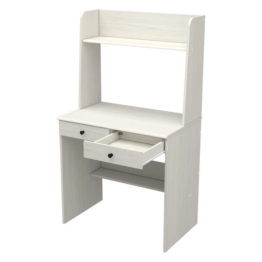 31.5" W Washed Oak Computer Desk with 2 drawers by Inval 1 31.5" W Washed Oak Computer Desk with 2 drawers by Inval