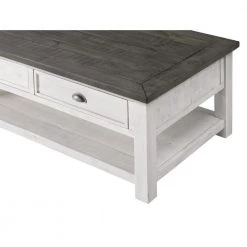 Monterey 50 in. White/Gray Large Rectangle Wood Coffee Table with Drawers by Martin Svensson Home 11 Monterey 50 in. White/Gray Large Rectangle Wood Coffee Table with Drawers by Martin Svensson Home -EVERGLADE HOME Shop white and grey martin svensson home coffee tables 890625 1f 1000