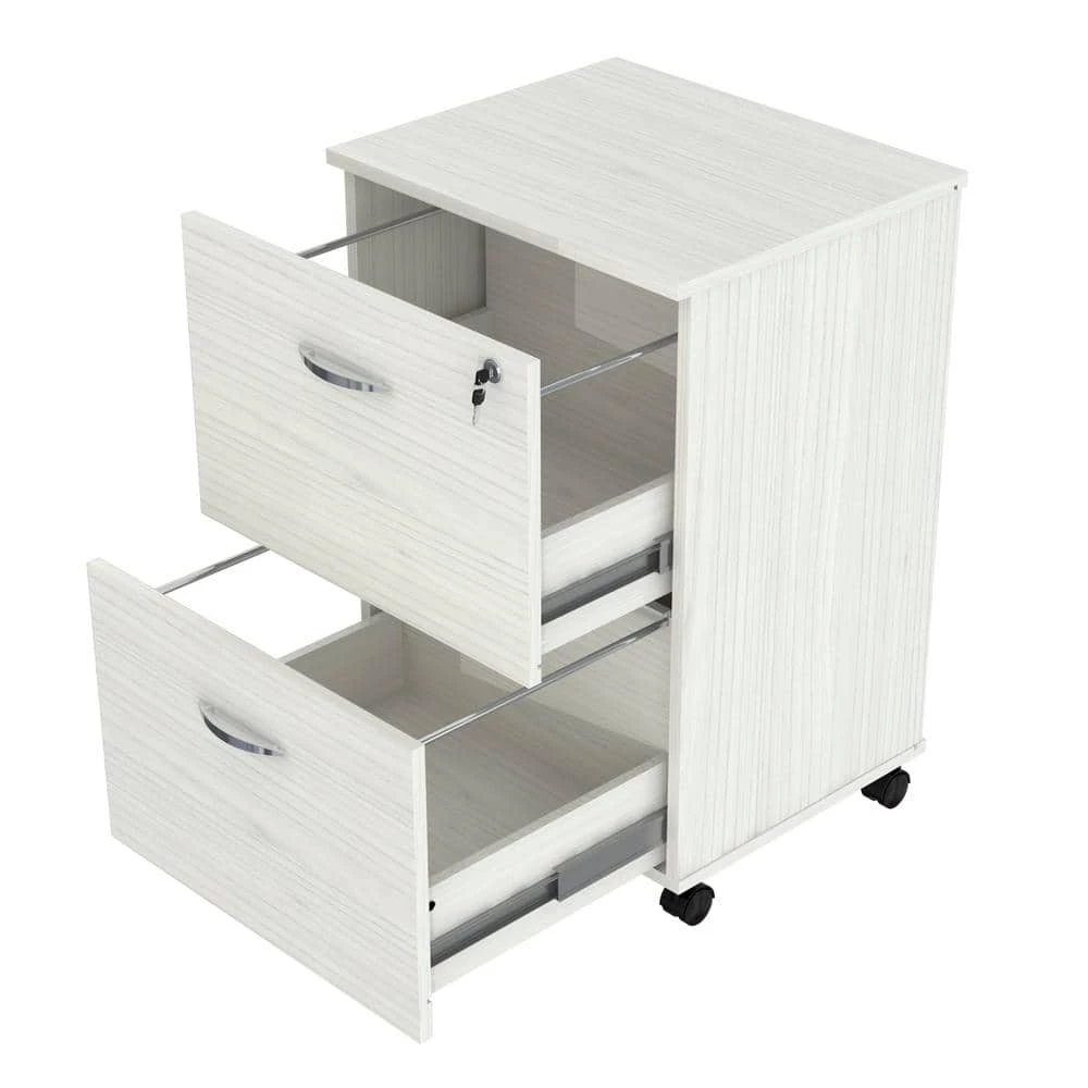 Laricina White Filing Cabinet by Inval 1 Laricina White Filing Cabinet by Inval